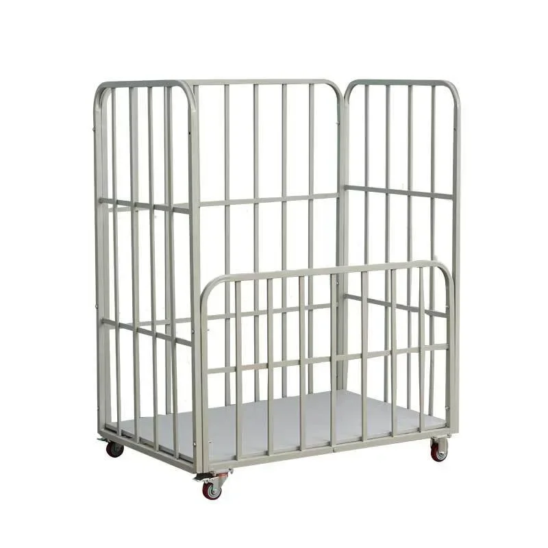 Cutting truck Material truck Movable three-layer cutting truck, workshop mobile small shelf turnover truck