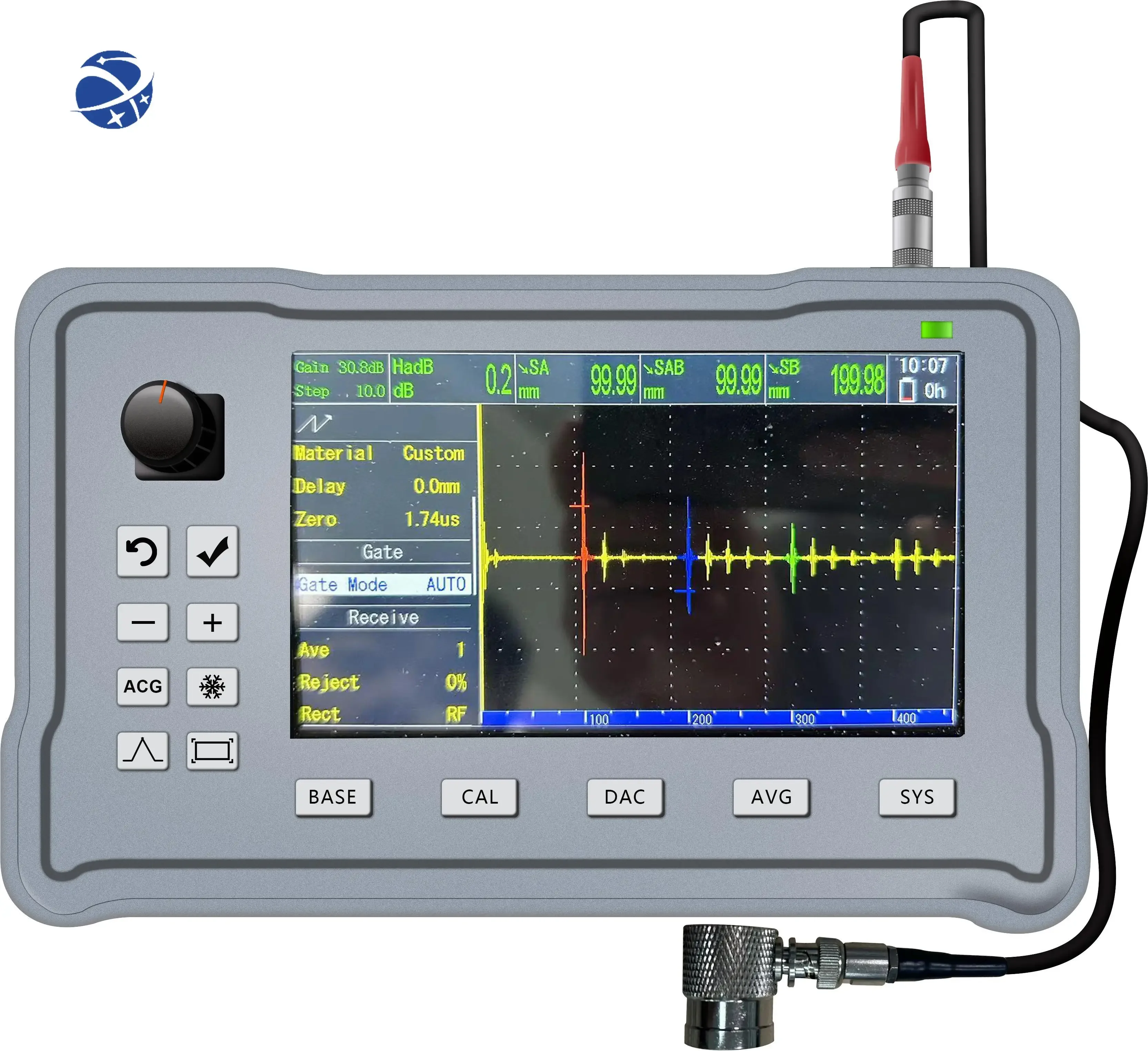 

High Precision Ultrasonic Flaw Detector Metal Steel Pipe Welding Seam Casting Internal Defects Gas Hole Flaw Detector