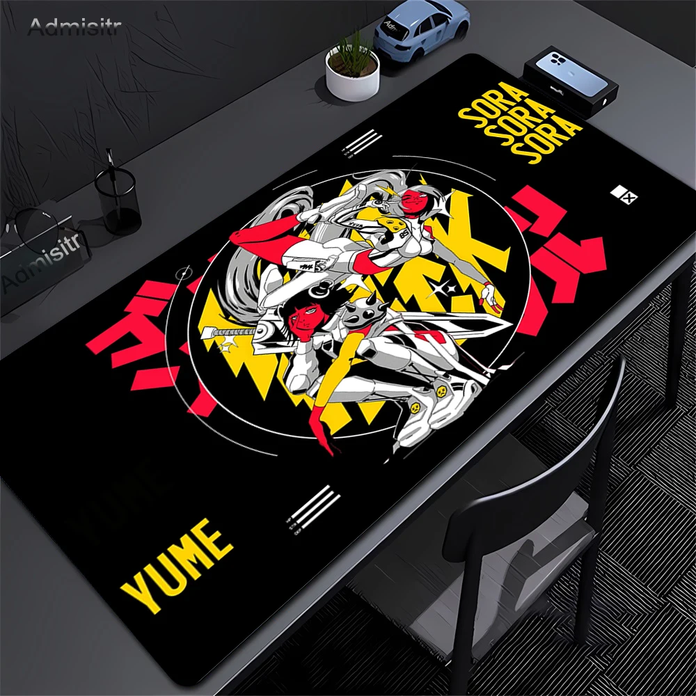 

Large Kazemi Mouse Pad XXL Wallhack Skypad Frenzy Sora Gaming Mousepad Anime Mouse Mat Gamer Professional Non-Slip Computer Mat