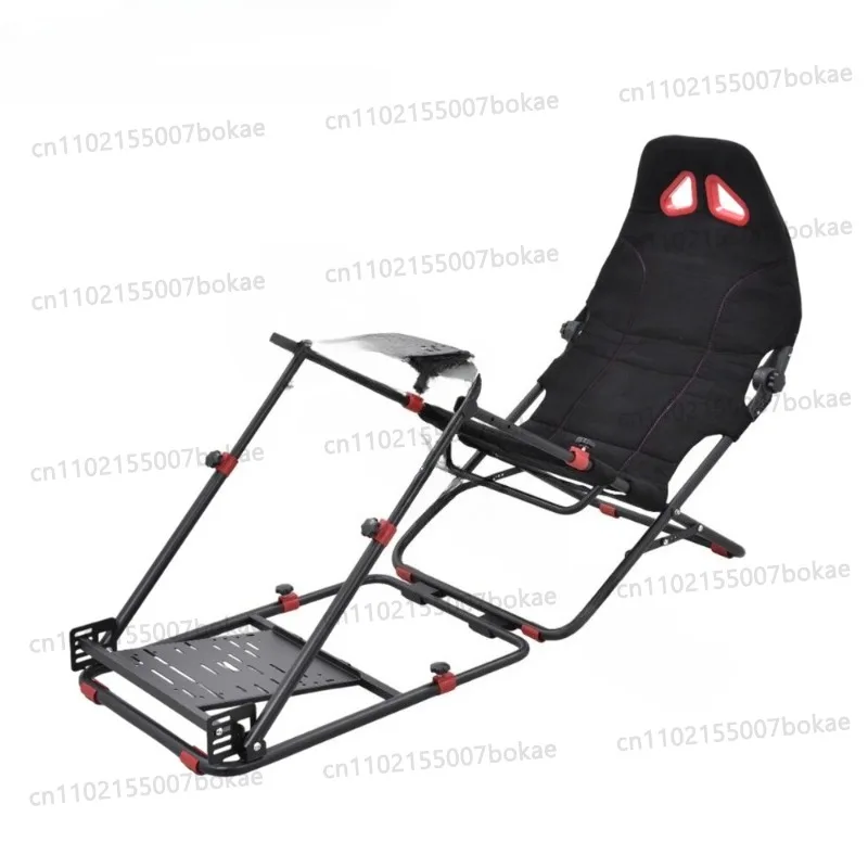 GY070 game seat game station  foldable driving simulation car seat racing game cockpit with steering wheel bracket