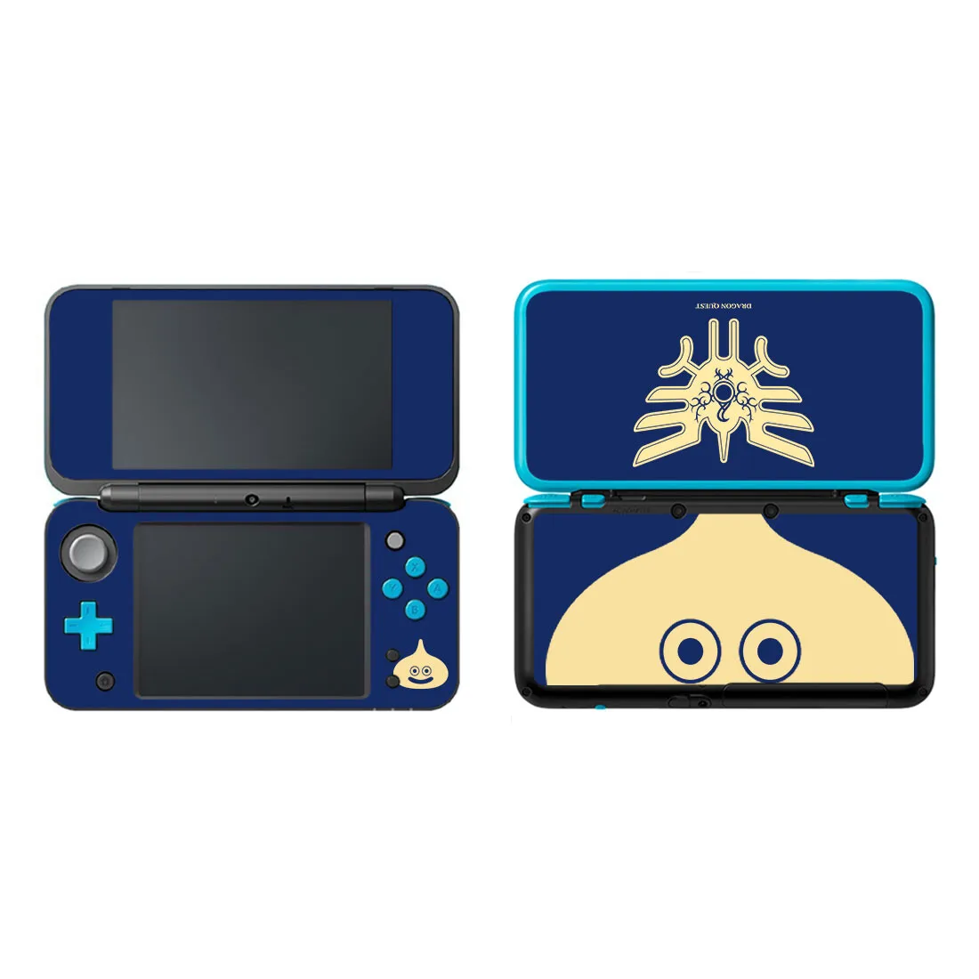 ملصق لاصق بغطاء كامل من Game Dragon Quest الجديد لملصقات جلود 2DS XL LL من الفينيل