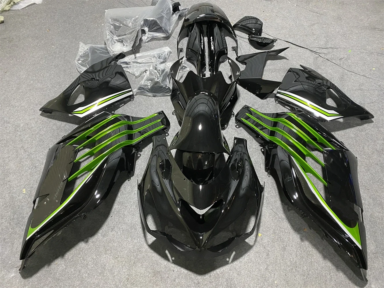 

Комплект обтекателя из АБС-пластика для всего тела, подходит для Kawasaki Ninja ZX-14R ZX14R 2012 2013 2014 2015 2016 ZX 14R
