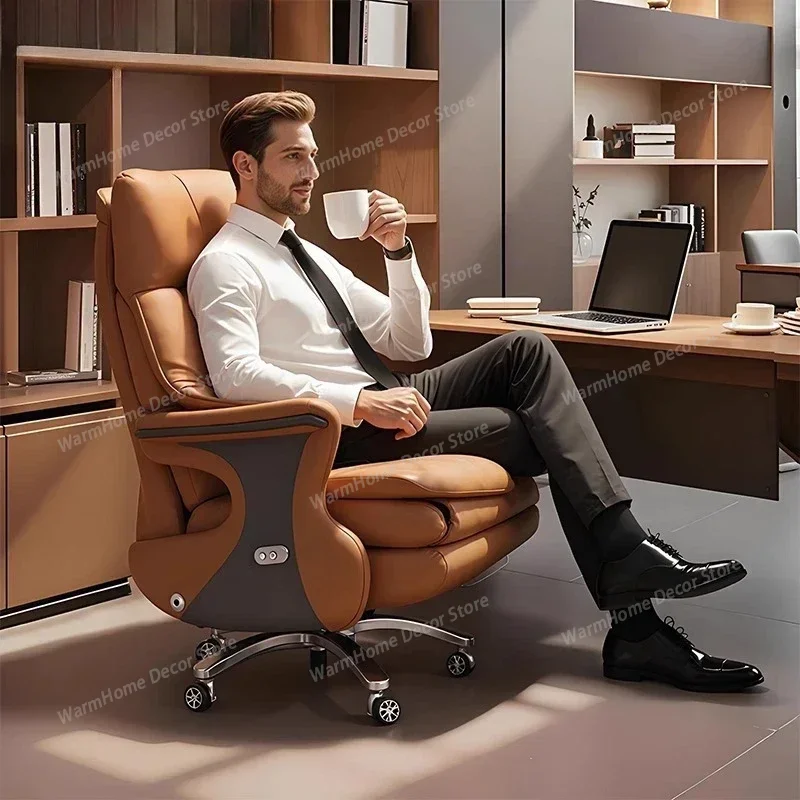 

Gaming Chairs Leather Reclining Comfortable Sedentary Electric Massage Armchair Desk Office Chair Gamer Computer Ergonomic