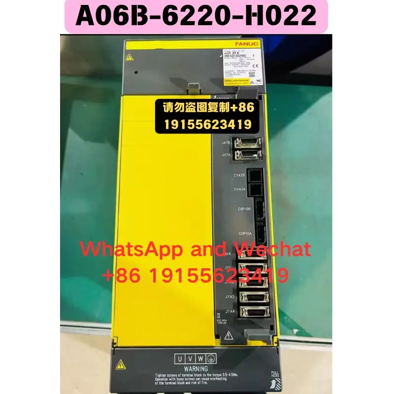 

Used A06B-6220-H022 Driver Functional test OK Quick delivery