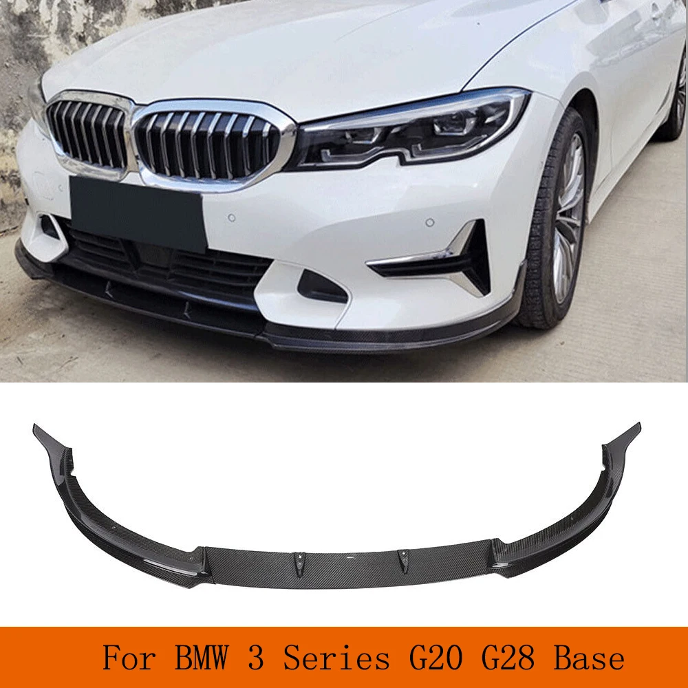 

Front Bumper Lip Fits for BMW 3 Series G20 G28 330i Base 2019-2021 Factory Outlet Chin Spoiler Splitter Protector Carbon Fiber