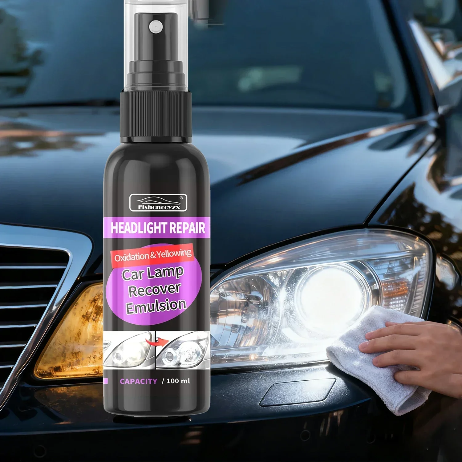 

Car Headlight Restoration Polishing Kits Car Light Scratch Remover Repair Cleaning Paste Headlamp Anti Oxidation Polish Liquid