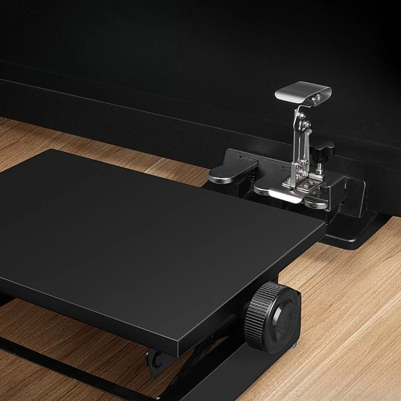 Separate piano-assisted pedal sustain lift, performance practice pedal footstool