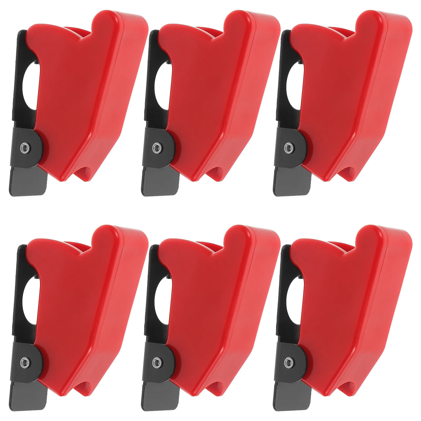 

6Pcs Toggle Switch Covers Stylish Sleek Protector for Car Rv Atv Utv Truck Easy Installation Toggle Switch Guard