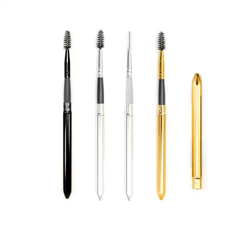 Eyebrow Eyelash Makeup Brushes Portable Mascara Eyelash Brushes Wands Applicator Spiral Eyelash Curler Makeup Tools