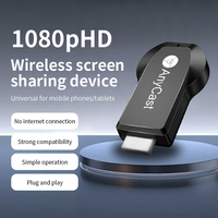Mobile wireless projector screen sharing device supports iPhone, Android, home, dormitory, bedroom, portable connection, TV, pro