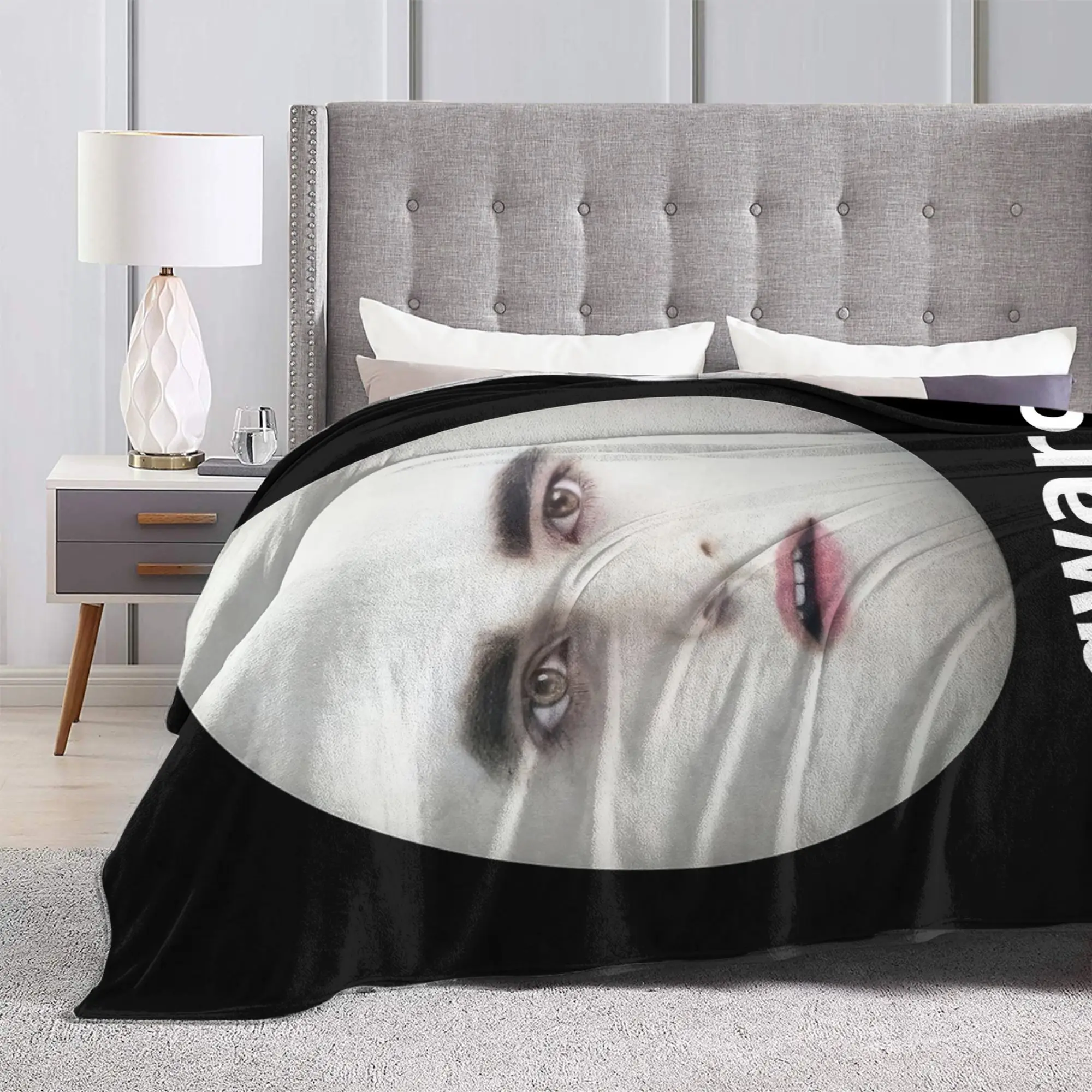 مضحك إدوارد كولين بطانية سوبر لينة الجدة أفخم رمي بطانية لغرفة النوم التخييم الفانيلا المفرش غطاء السرير