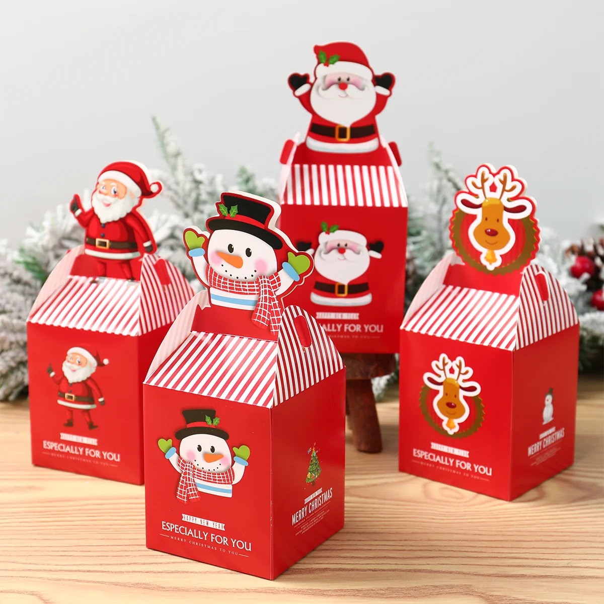 

Christmas Mixed Candy Box Merry Christmas Decoration For Home 2024 Navidad Xmas Ornaments Gifts Noel Natal Kerst New Year 2025