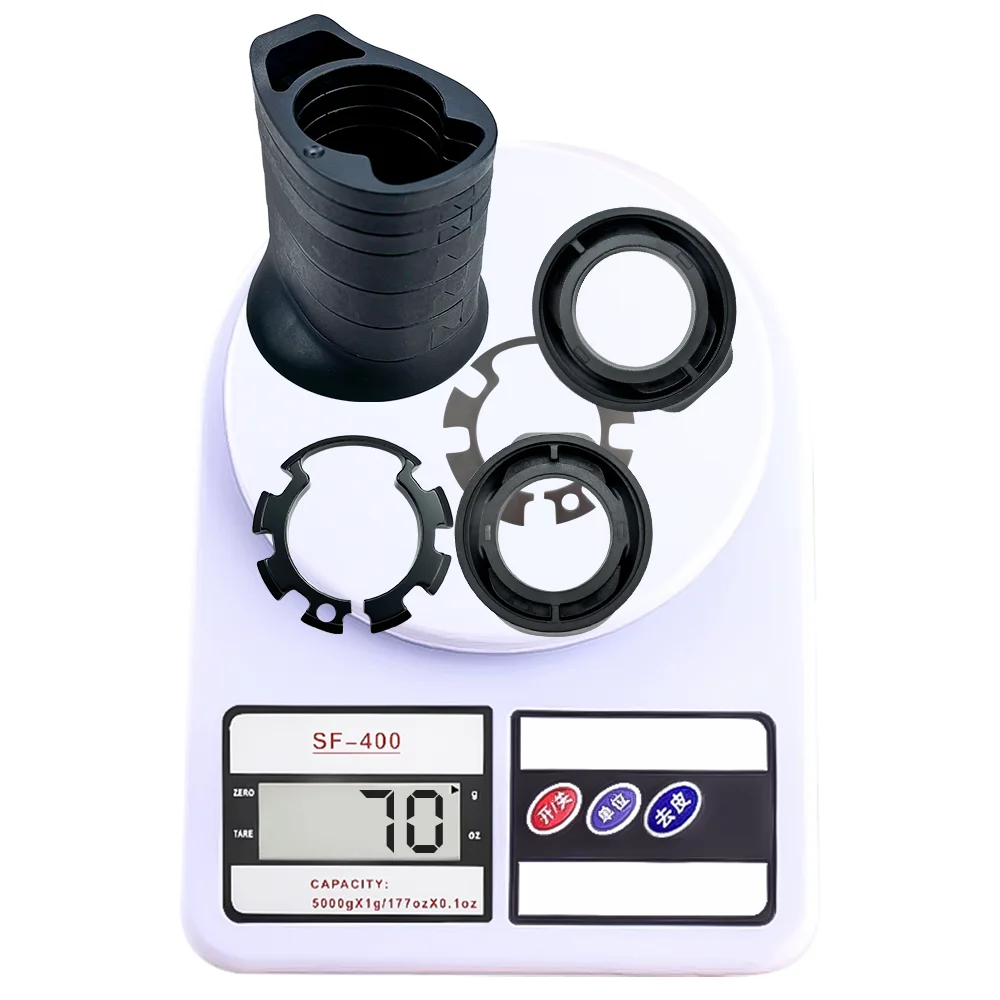 Interne Verkabelung, BALUGOE Carbon-MTB-Vorbau für Mountainbikes und Rennräder, Lenker, Lenkerstange, Lenker, Höhenverstellungsring 10/17 Grad. – Detail 8