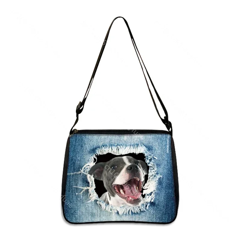 Рисунок 2 - Милая ковбойская сумка на плечо с принтом собаки/кошки