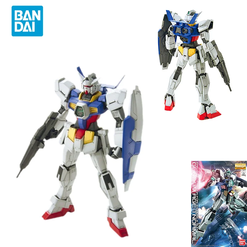 Spot Direct Delivery Bandai Original Anime Collectible GUNDAM Model MG 1/100 Gundam Normal AGE-1 Action Figure Toys for Kids