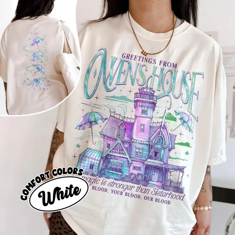 Magical and Practical Witch Shirt Owens College Sorority T-shirt Halloween-themed Witch Shirt 