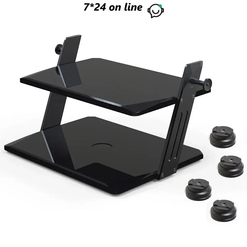 

AB-01 Audio Power Amplifier Rack USB Amp Decoding Desktop Headphone Rack