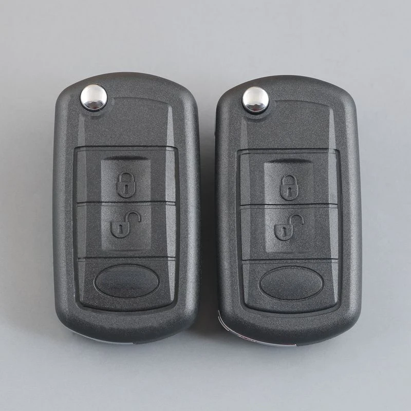 Car Key Shell Remote Housing for Land Rover Range Rover Freelander 2 Sport Evoque Velar Range Discovery Jaguar XJ XF XKR XE F-TY