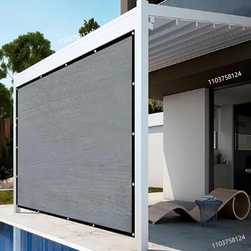 HDPE UV-Schattennetz für Garten, Pavillon, Terrasse, Balkon, Pool, Auto-Unterstand, Gewächshaus und Landwirtschaft