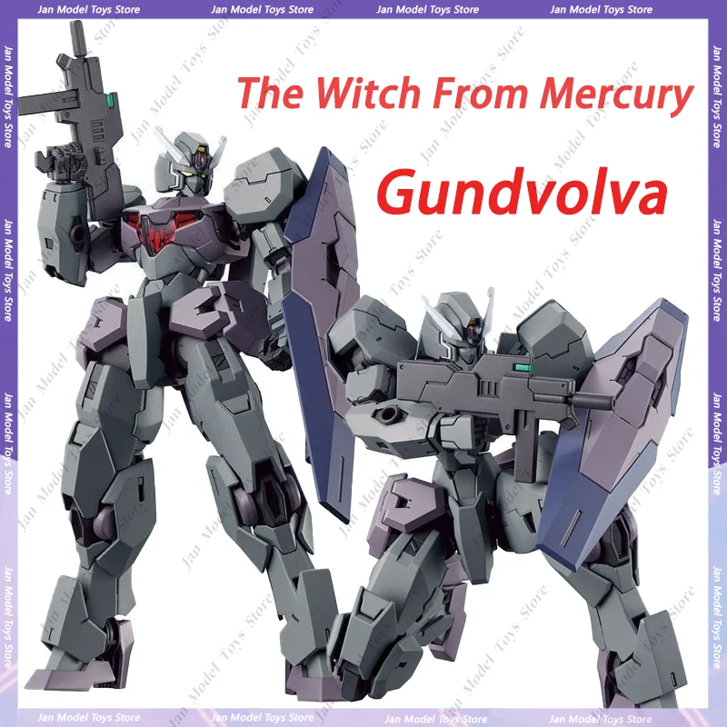 NEW HG 1/144 The Witch From Mercury Gundvolva Anime Action Figure Assembly Toys Collectible KO Model Decorative Toy Gift Custom