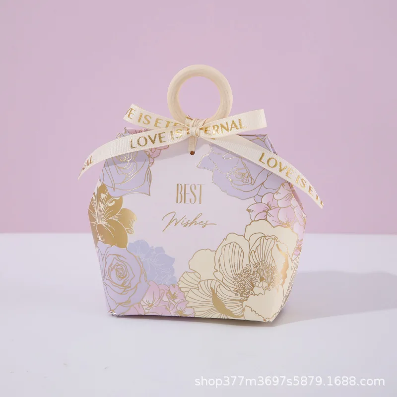 10PCS Creative Small กระดาษของขวัญกล่องจับงานแต่งงานโปรดปรานและ Candy กล่องสำหรับอุปกรณ์งานเลี้ยงวันเกิดกล่องช็อกโกแลต