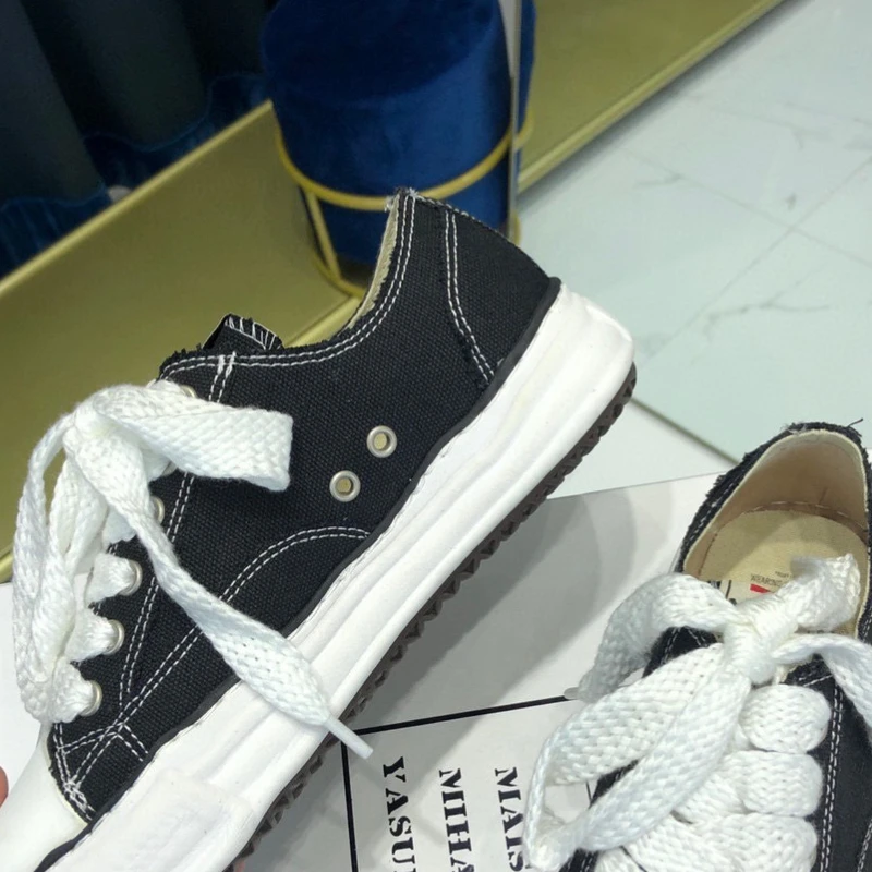 أحذية قماشية عالية الجودة للرجال والنساء مصممة أحذية مفلكنة أحذية تزلج في الشوارع أحذية رياضية مريحة ومتينة للاستخدام في الهواء الطلق #4