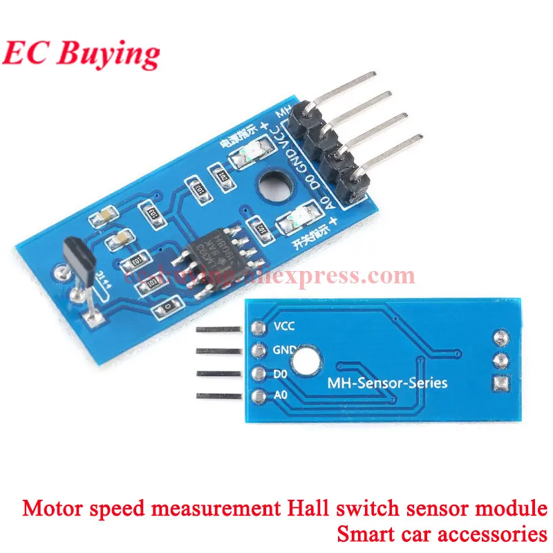 1-20Pcs KY-003 024 035 Analog Linear Hall Magnetic Sensor Module 44E 49E A3144E A3144 Hall Effect Induction Switch Smart Car DIY