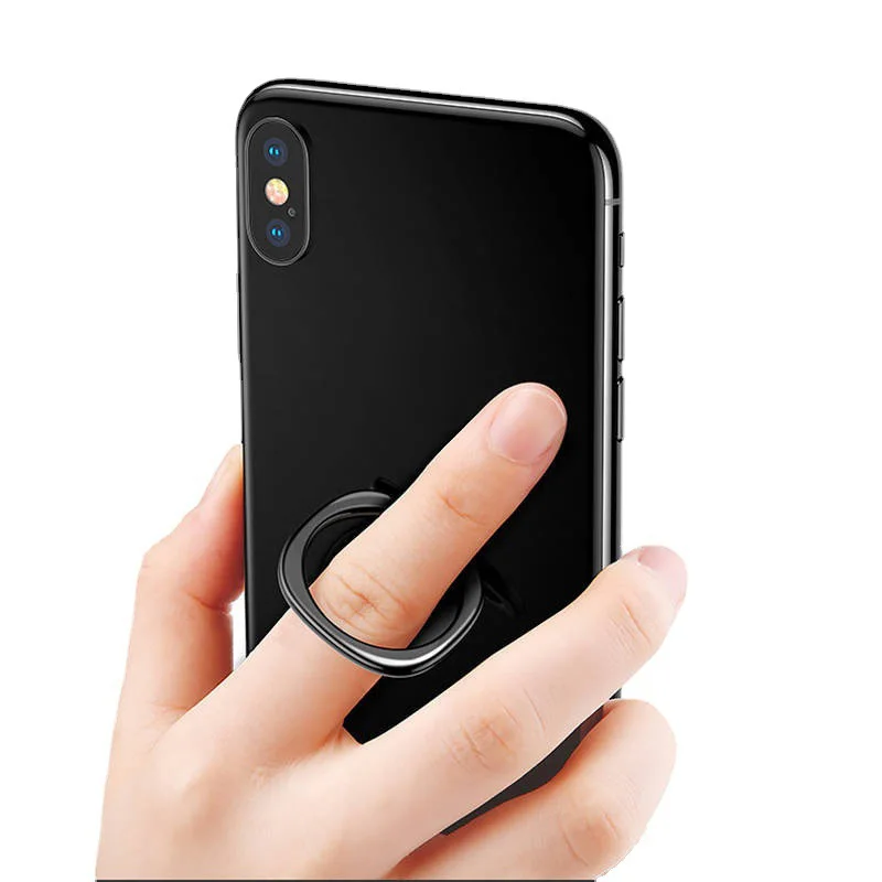 New SUP Cell Phone Ring Holder Stand 360° Degree Rotation Clear Finger Grip Kickstand Compatible Smart Phone 2025
