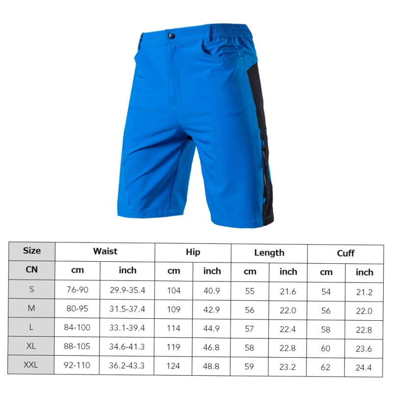 AliExpress NONE Menu0027s Cycle Shorts TOMSHOO Men's Baggy Cycle Shorts Breathable Loose-Fit Outdoor Sports  Cycle Running Shorts