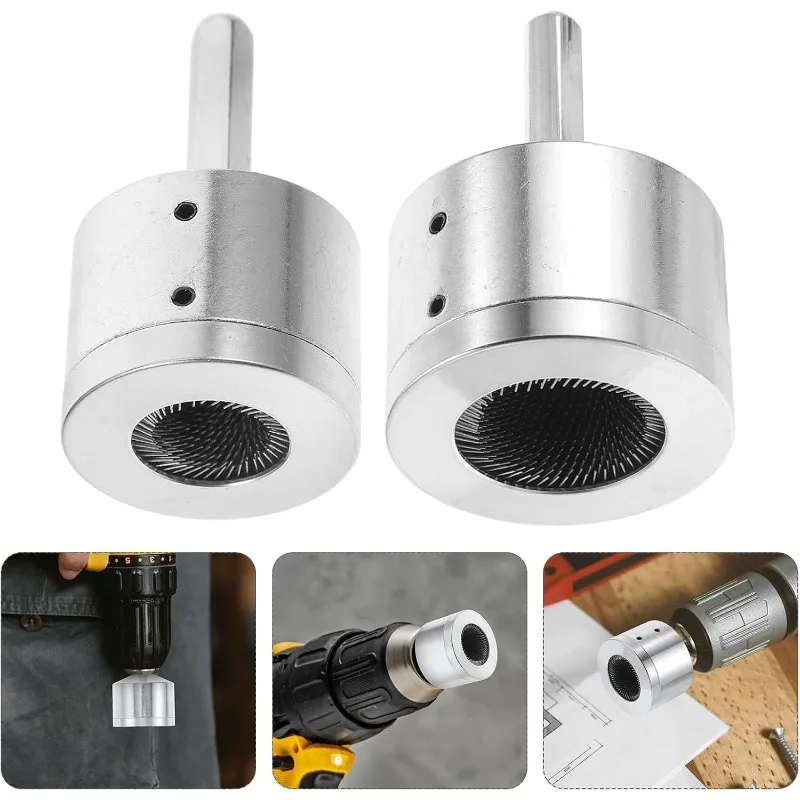 2pcs Copper Tube Cleaning Brush for Power Drills, Deburring Pipe Ends