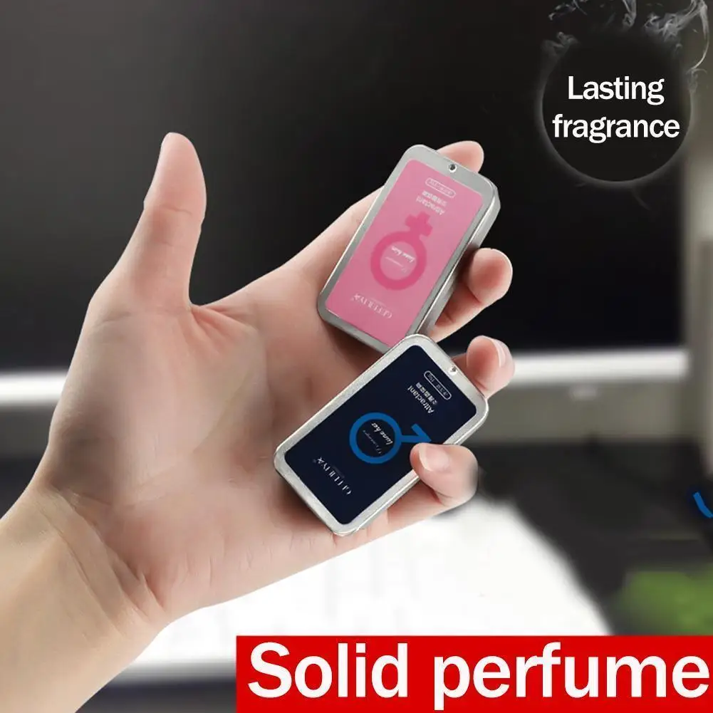 Woman Man Body Pheromone Perfume Solid Balm Long Lasting Fragrance Deodorant Portable Solid Perfume Cologne Fragrance
