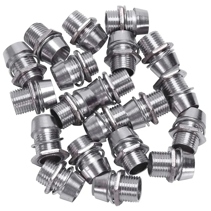 ABUP-100 Stück Kupfer 5 mm Leuchtdiode LED-Halterung Panel Display