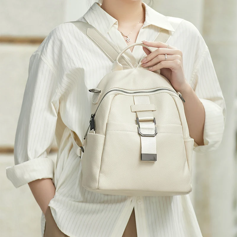 

Limited New ZOOLER Full Skin 100% Genuine Leather Backpack Women Luxury Brand Fashion Roomy Travel Backpack Handmade Bag#SC1893