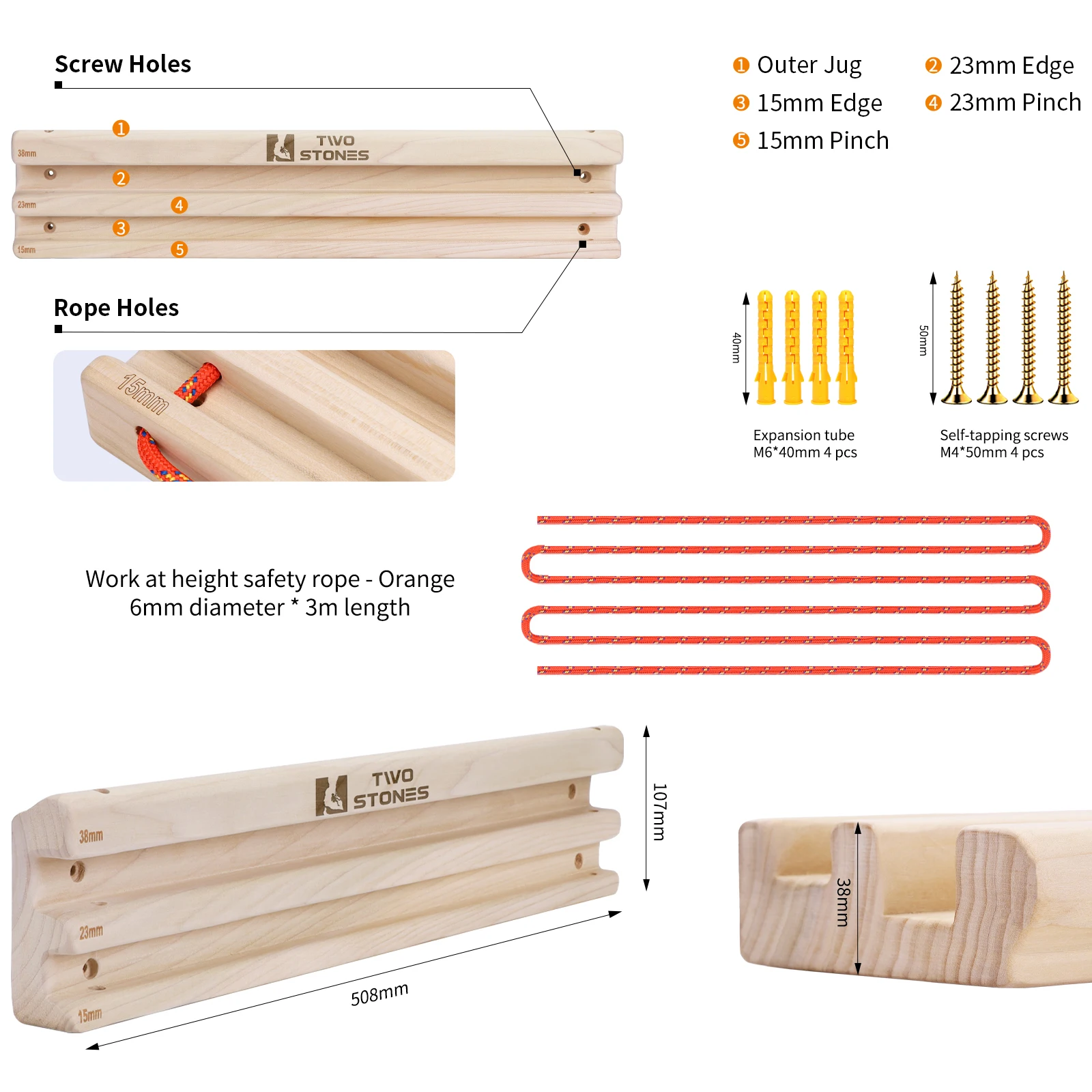 Tragbares Hangboard, Kletter-F – Sports Equipment Game Bewertung und Preis