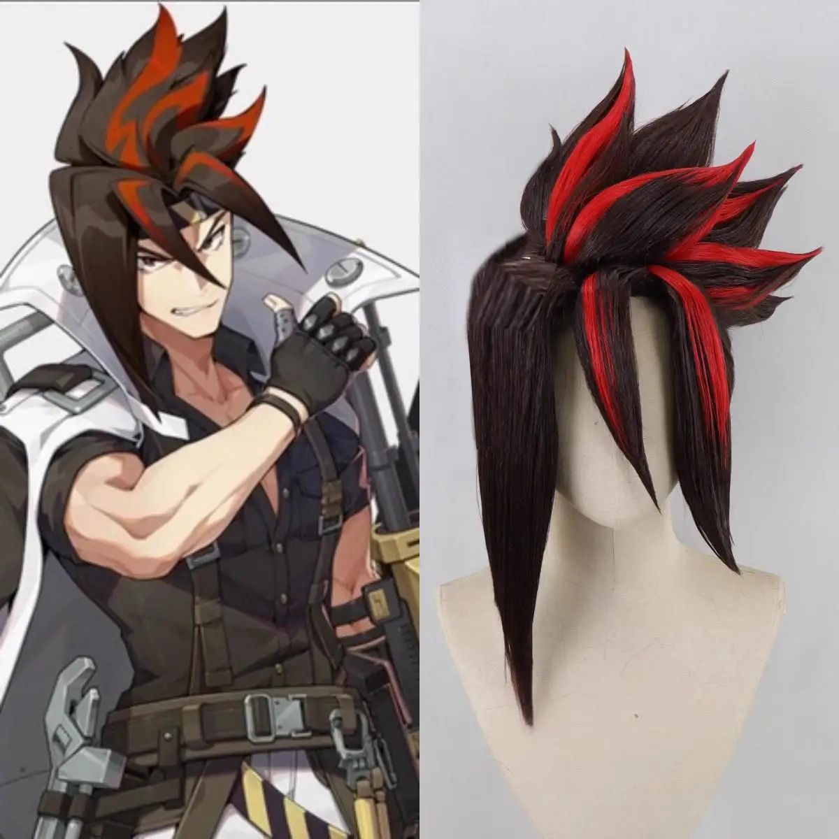 

Handmade SMT Cosplay Wigs for Zenless Zone Zero Anton Ivanov