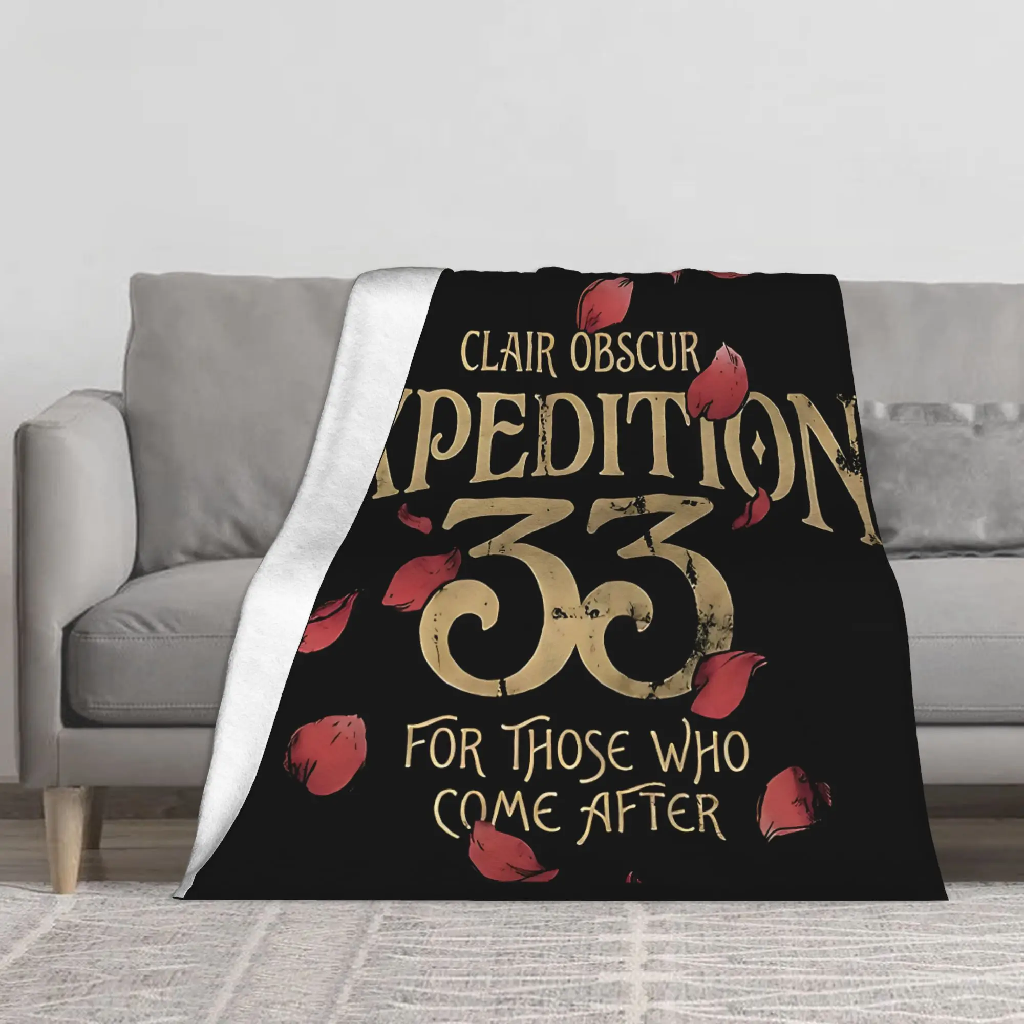 1PC Clair Obscur Expedition 33 Blanket Throw Super Cosy Plush Living Room Sofa