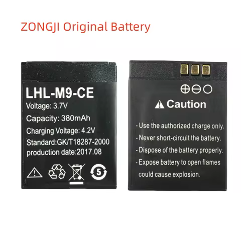 New Battery LHL-M9-CE battery For smart watch phone 380mAh battery for LHL-M9-CE smart watch Batteries+Free Tools
