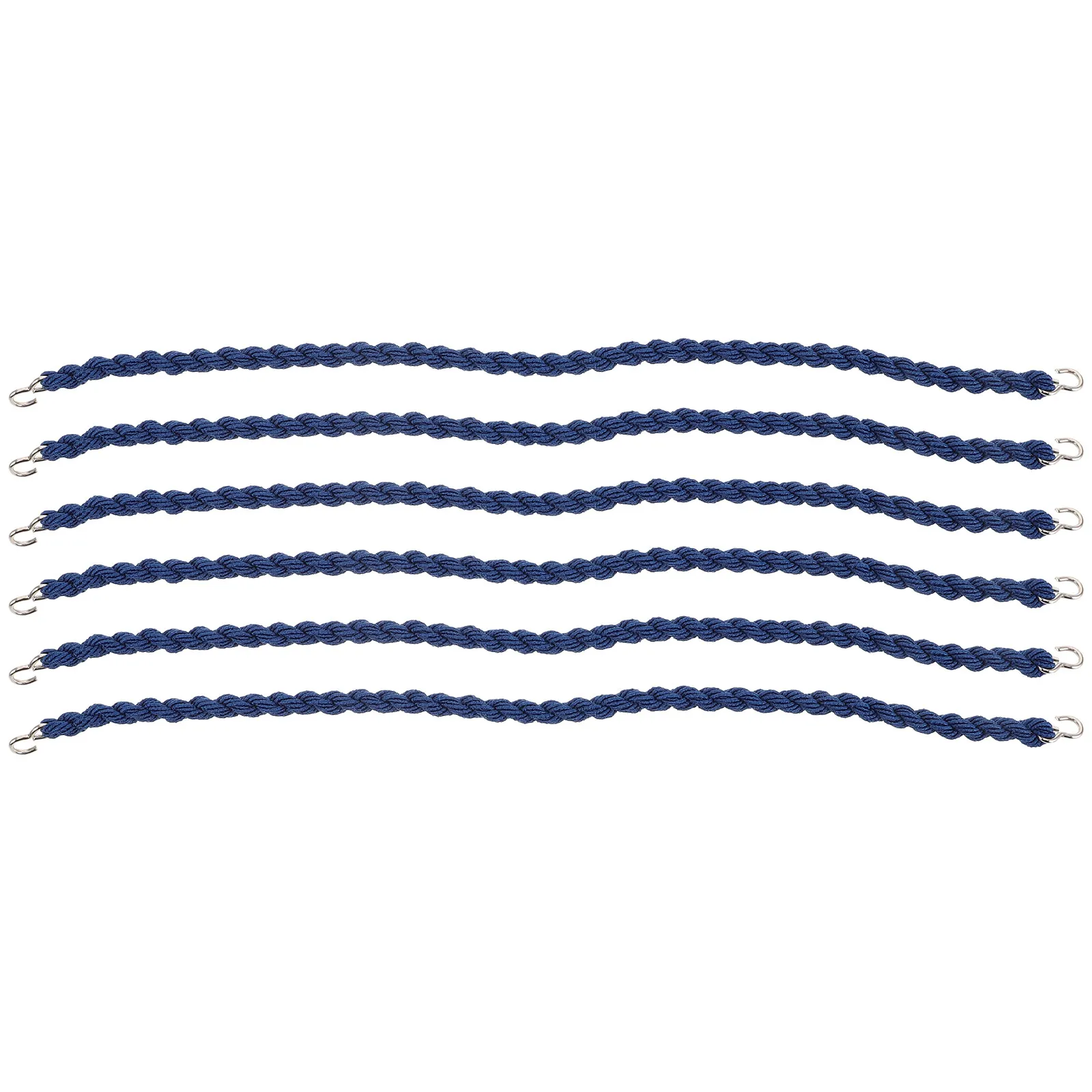 Picture 5: 6Pcs Reusable Elastic Leg Straps with Heavy Duty Metal Hooks for Rain Boots Outdoor Boots Cycling Gear Pant Blousing Secure