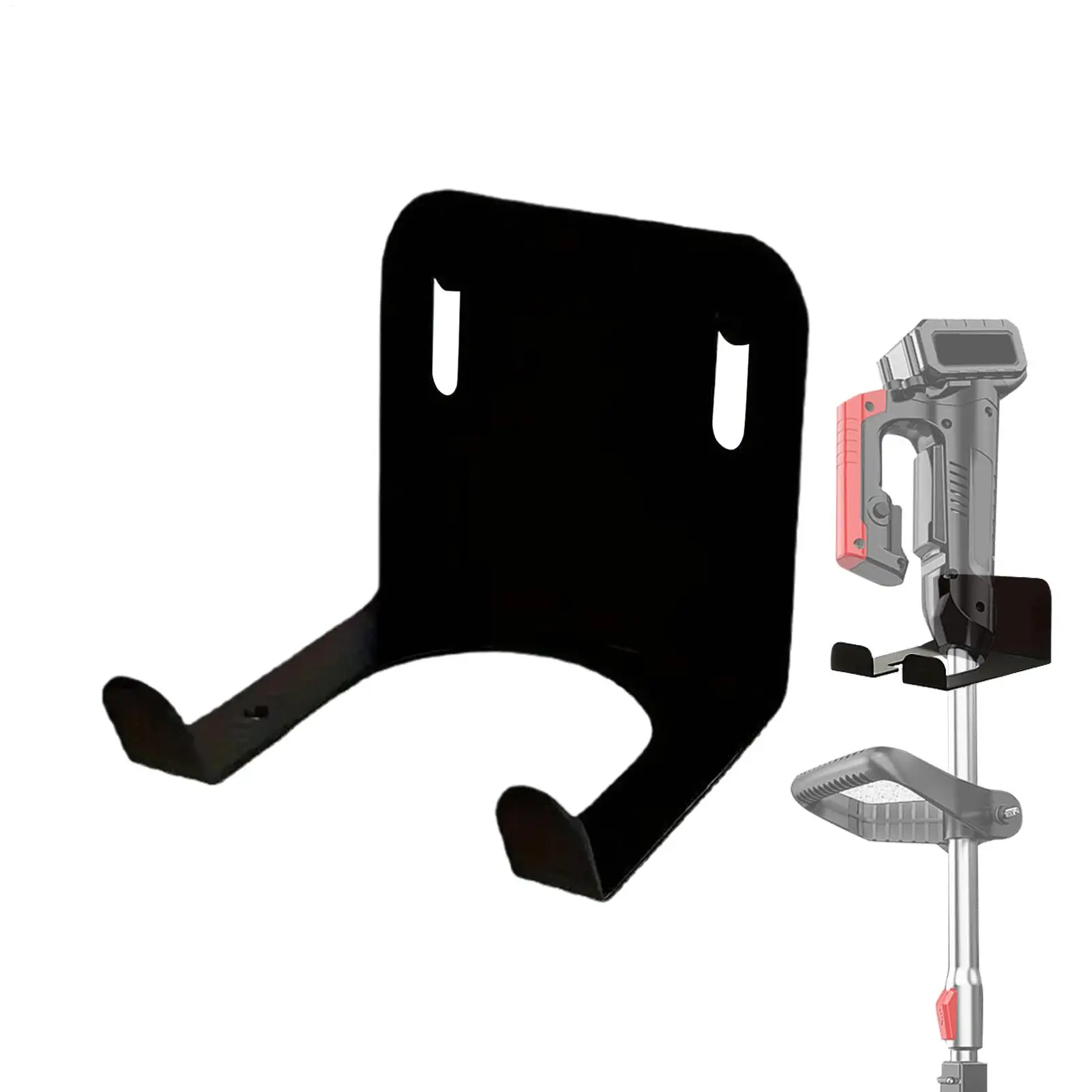 

Lawn Mower Wall Mount Garage Storage Garden Tool Rack Multi-Functional Utility Hanger Solution Garage Organization for Gardening