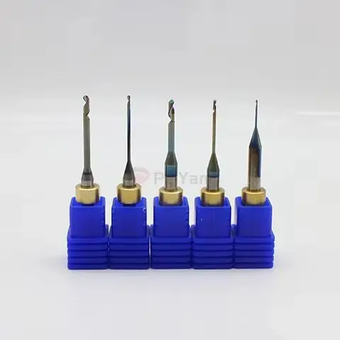 

Milling Burs Single Bladed Ideal Mill Milling Bur for PMMA CAD/CAM Milling Burs Shank 4mm Length50mm 2.0/1.0/0.6