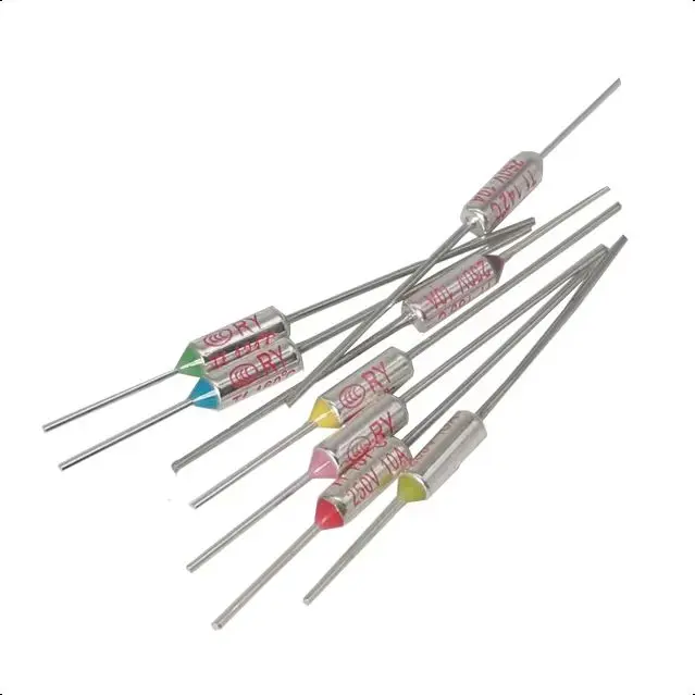 【10PCS】TF Thermal Fuse 10A15A 250V RY 75 85 90 95 100 110 115 121 125 130 133 135 142 155 165 172 175 185 192  240 280 ℃ Degree