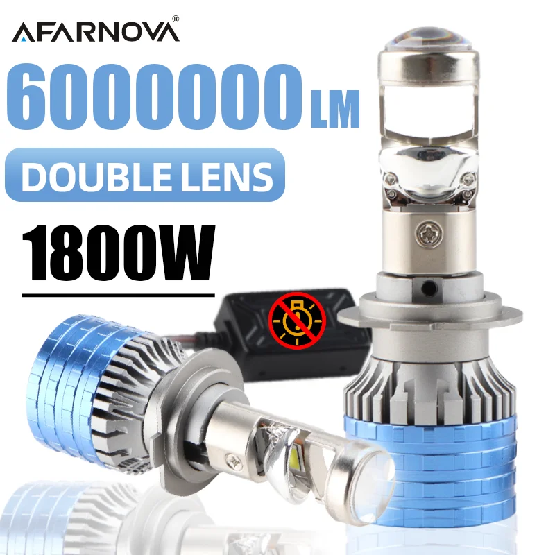 

H7 H4 H11 Led Projector Lens H8 H9 9005 HB3 9006 HB4 Car Headlight Bulbs 8545 CSP Canbus Powerful Mini HeadLamps 12V