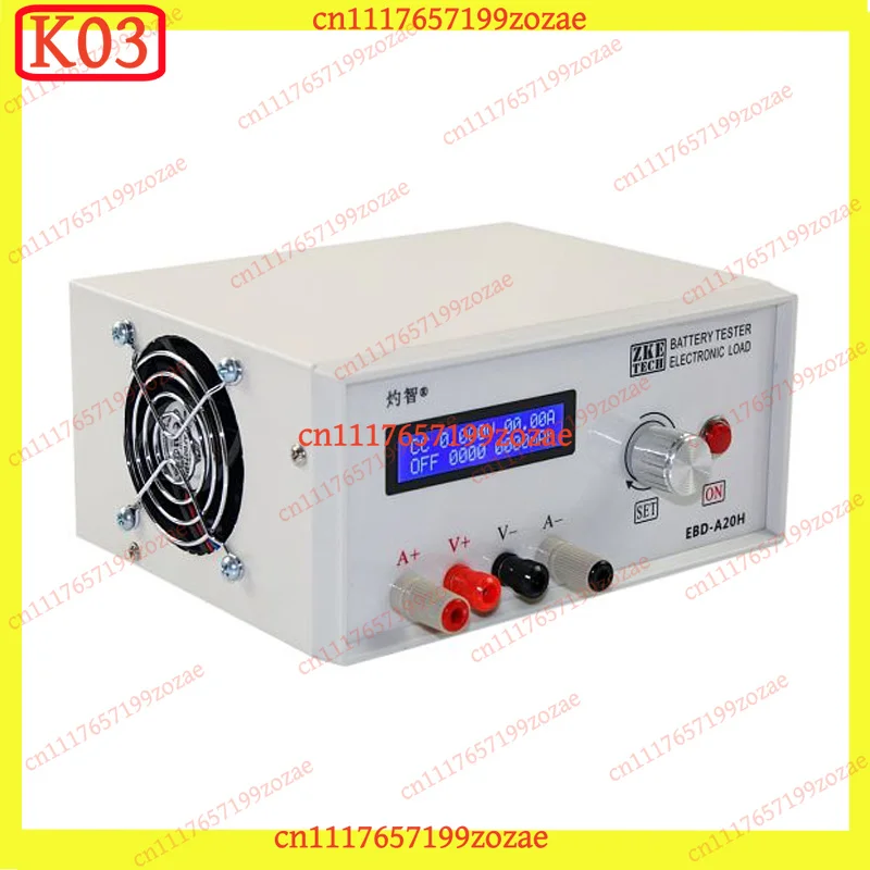 LK k3 Electronic Load Battery Capacity Tester | DC Power Supply Charging Head Analyzer with Discharge Meter