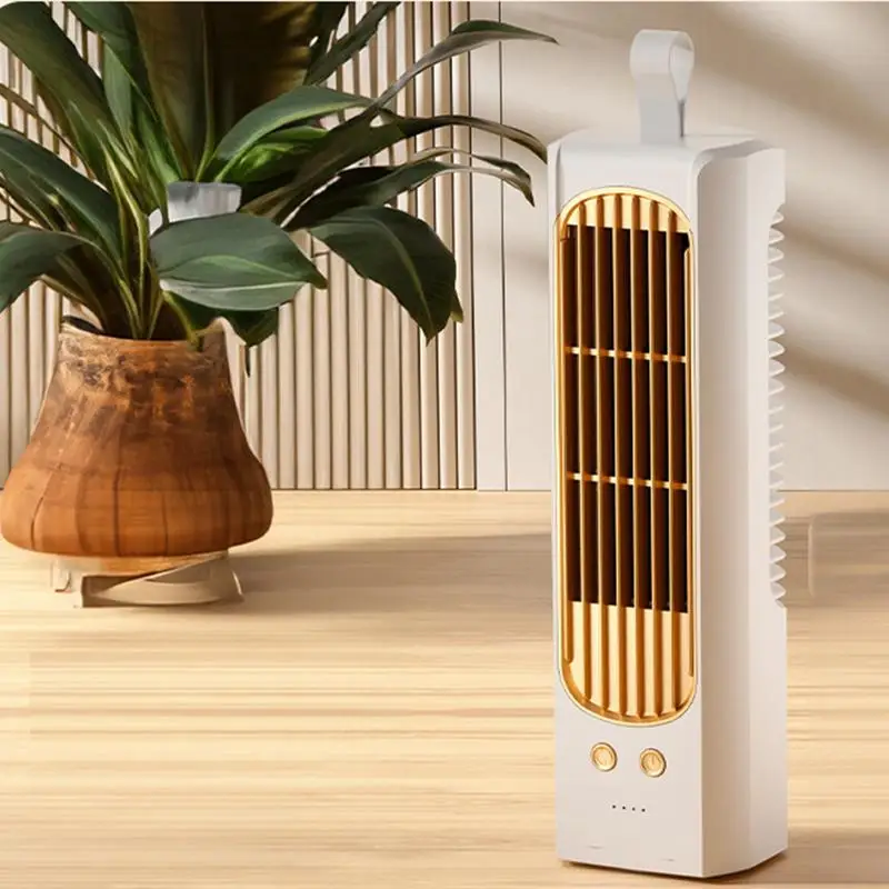 Air Cooling Fan Rechargeable Oscillating Desk Fan Quiet Cooling Fan With Handle Oscillating Desk Fans With Adjustable 3 Speeds