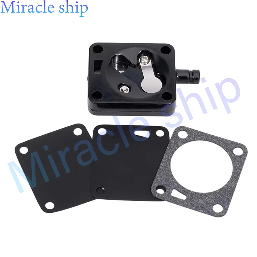 3G2-04002 3C8-04002 Fuel Pump Body With Gasket Kit for Tohatsu Nissan Outboard 2-Stroke 9.9HP 15HP 18HP 8537291 8537312