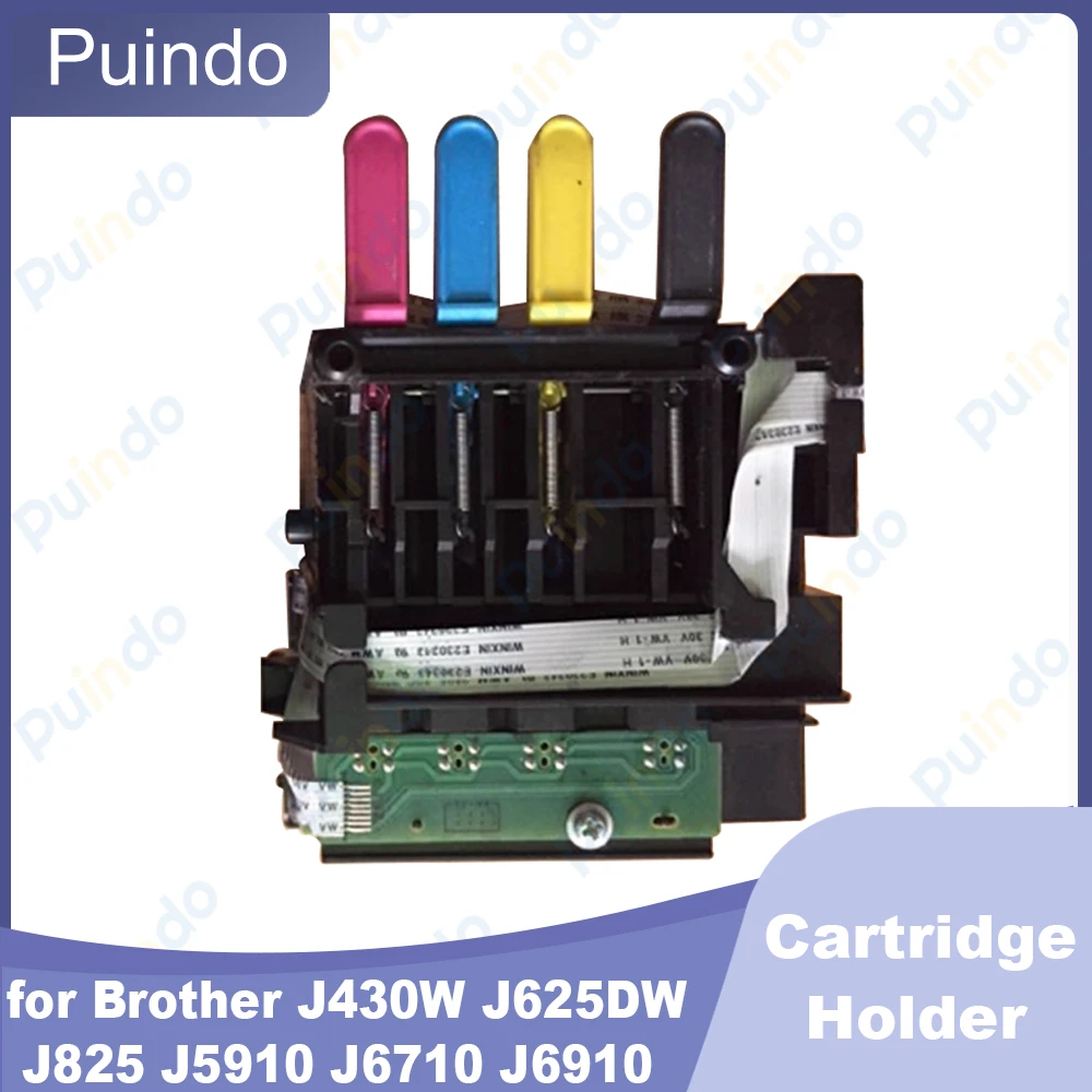 Compatible Cartridge Holder Carriage with Sensor for Brother J430W J625DW J825 J5910 J6710 J6910