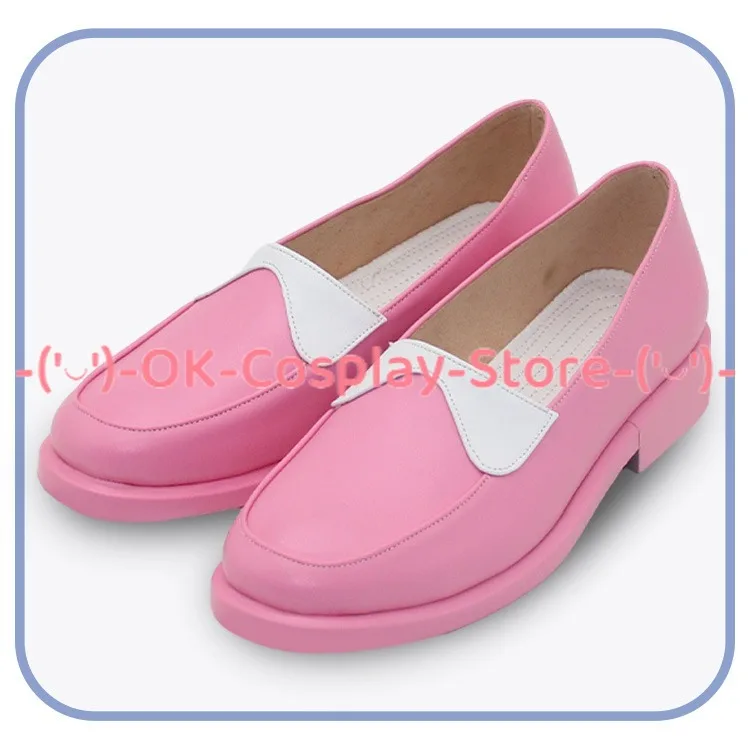 Jigglypuff Cosplay Shoes PU Leather Shoes Halloween Carnival Boots Cosplay Prop Custom Made