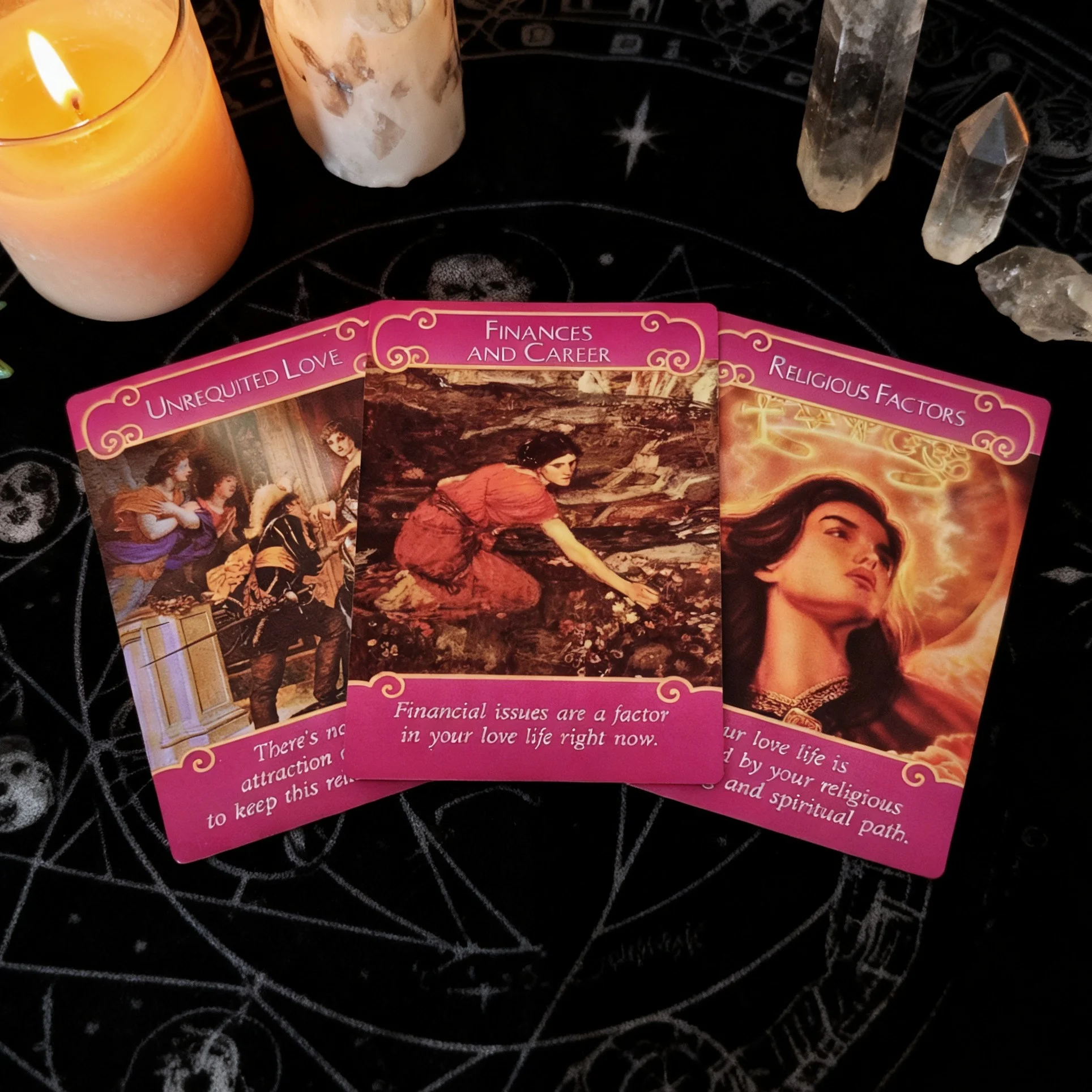 Romance Angels Oracle cartes Spanis anglais lire destin jeu de société Oracle jeu de cartes à jouer jeux pour fête divertissement personnel