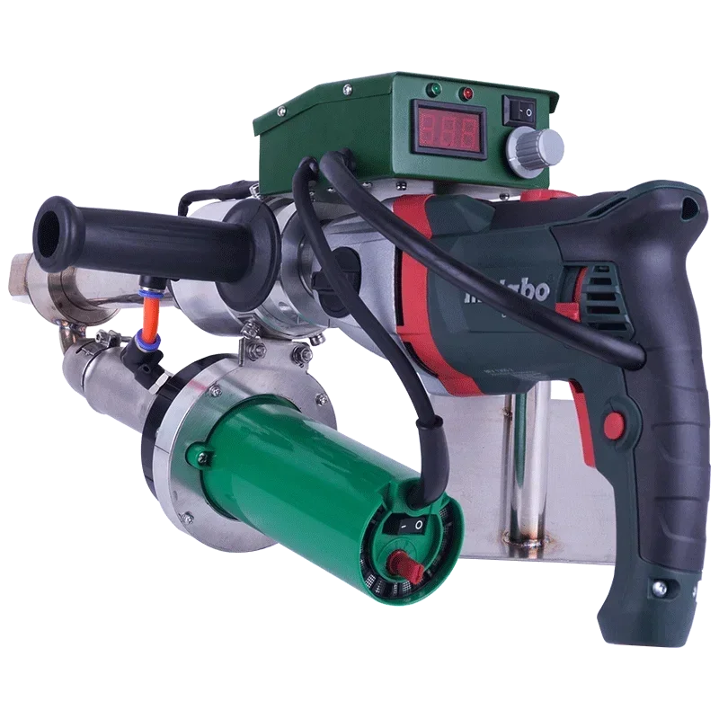 Plastic Extrusion & Hot Air Welder SWT-NS610C Hand Held Double Heating System