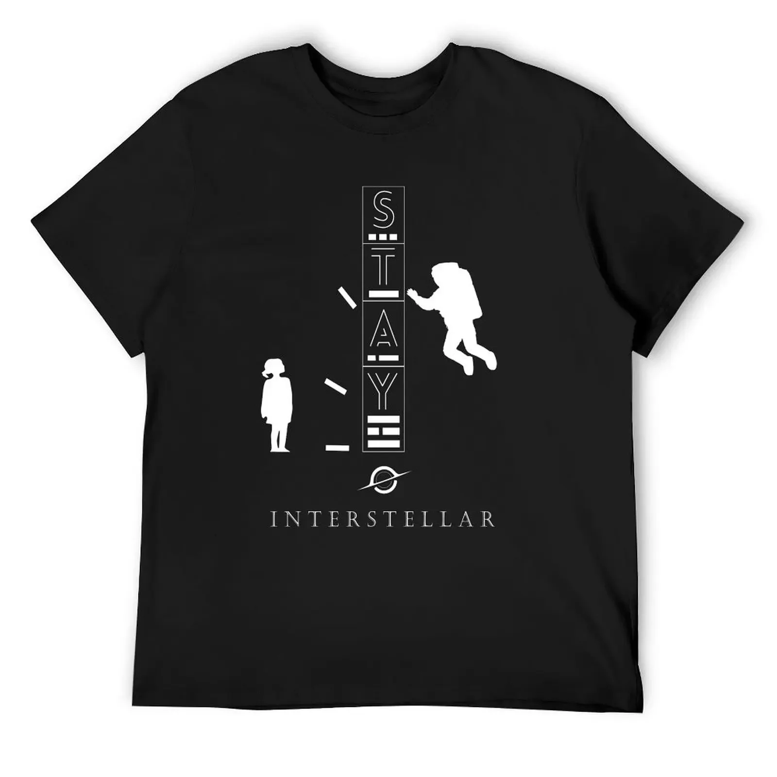 Interstellar movie T-Shirt Aesthetic clothing tops plain mens vintage t shirts